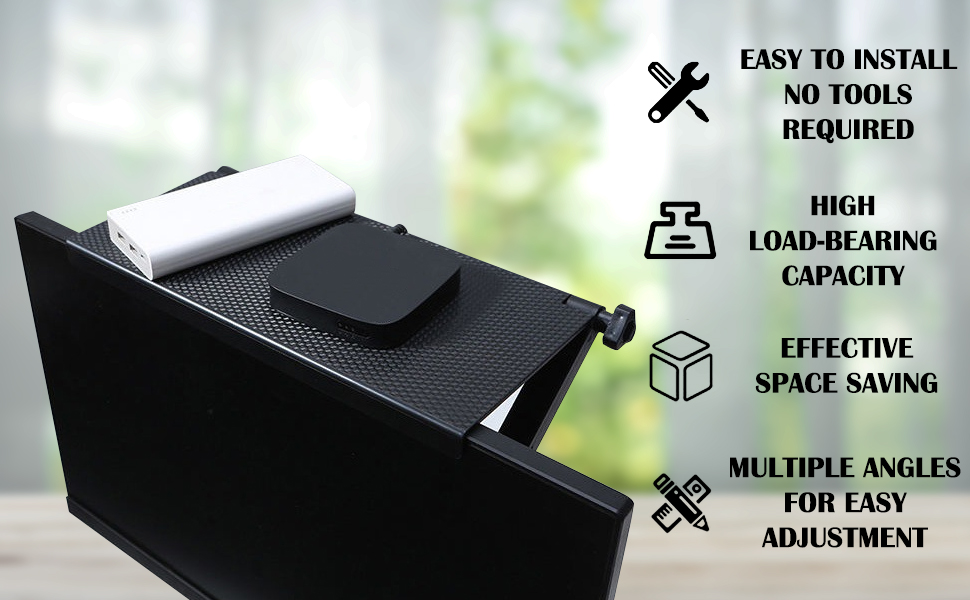 2PCS TV Top Shelf Screen Shelf