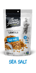 Sea Salt Roasted Lentils