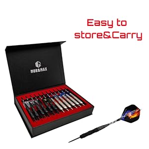 Nice gift box for darts, easy to store and carry