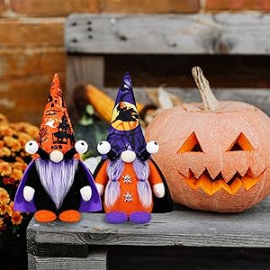 Halloween gnome plush