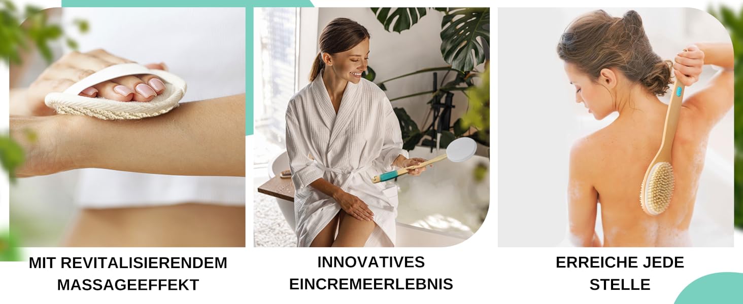 Eincremehilfe für Rücken creme salbe, Rückenbürste Rückeneincremer Rückencremer Rückeneincremehilfe
