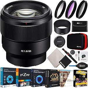 Amazon.com: Sony FE 85mm F1.8 Lens SEL85F18 Large Aperture