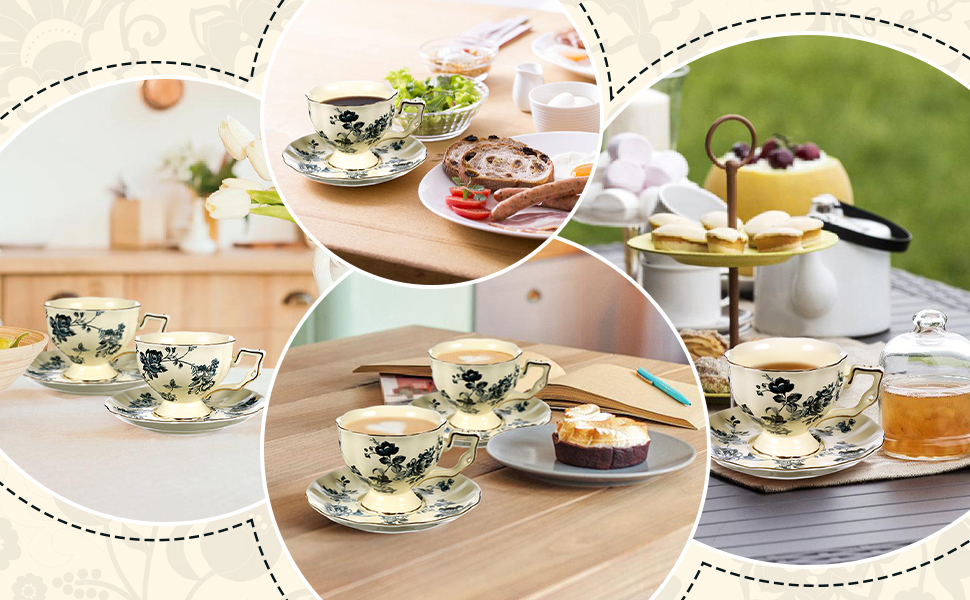 Tea Cup and Saucer