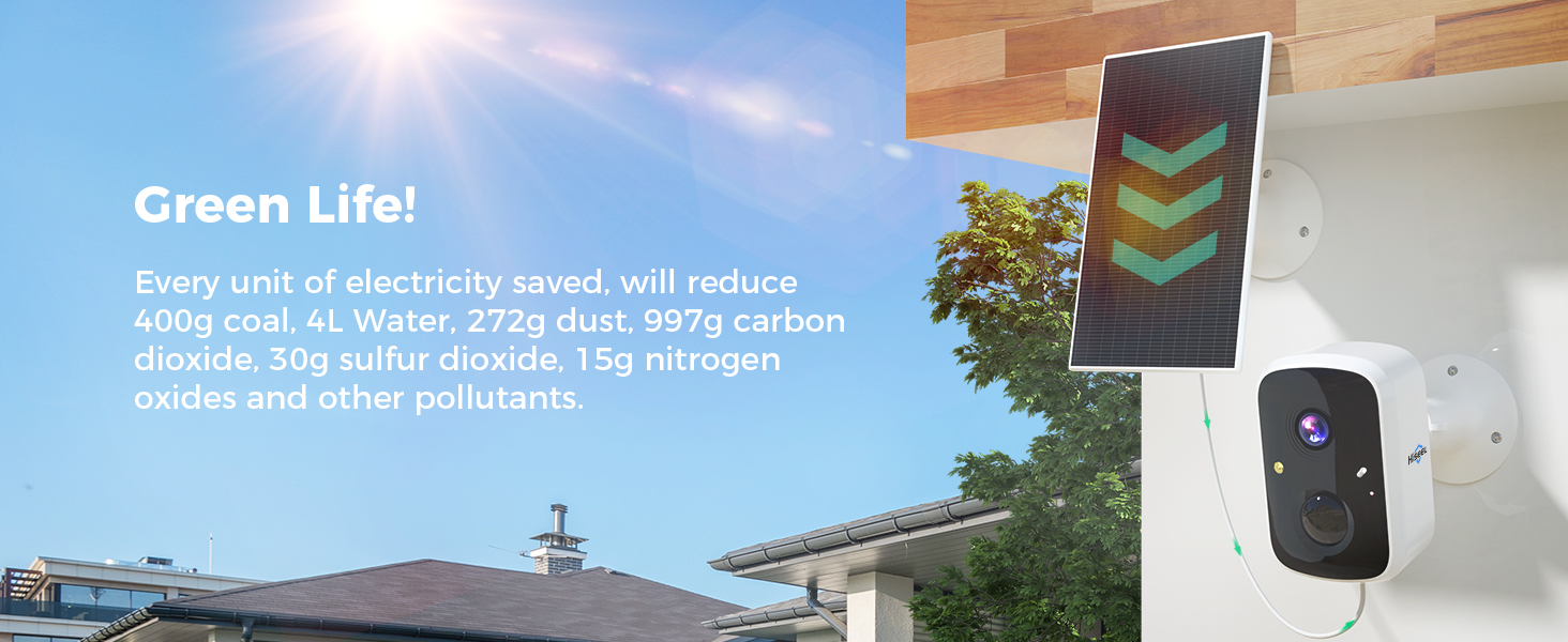 Solar Security Cameras Wireless Outdoor