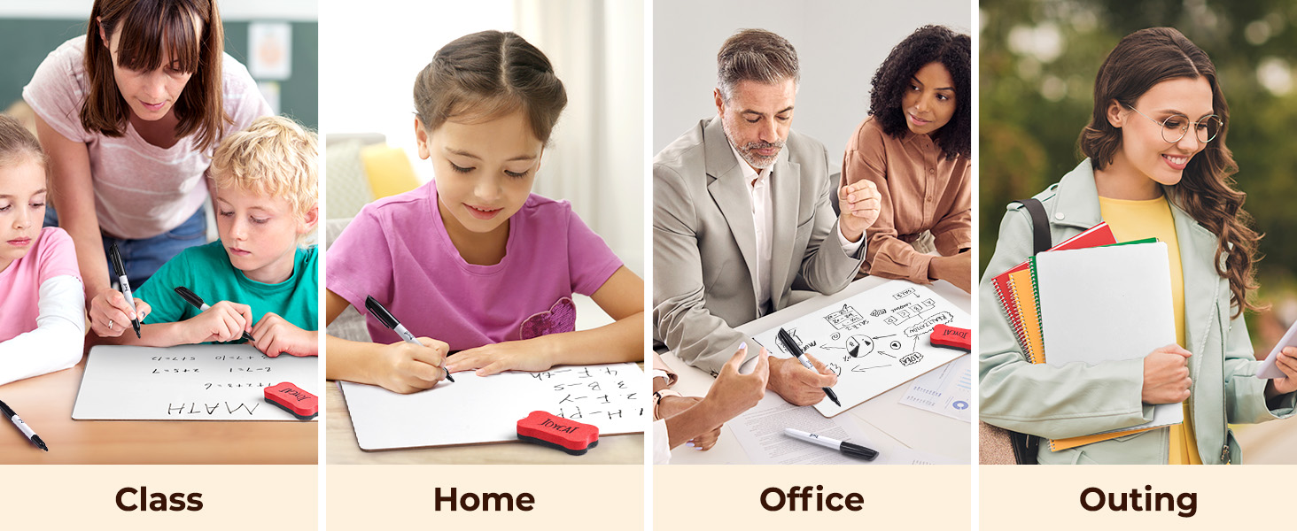 Small Dry Erase Lap Boards for Students