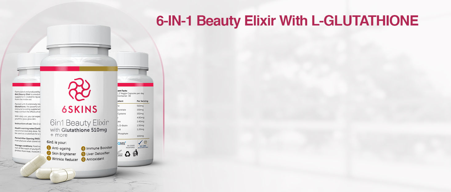 6skins glutathione supplement, glutathione supplement