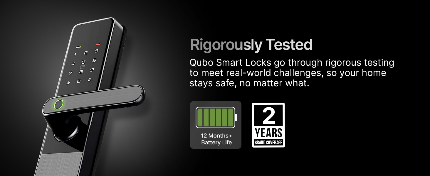 Optima Smartdoor lock Black