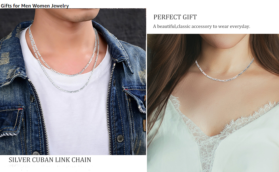 silver chain for men