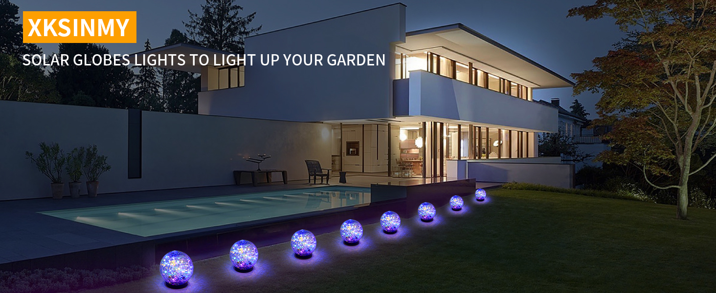 solar balls for garden