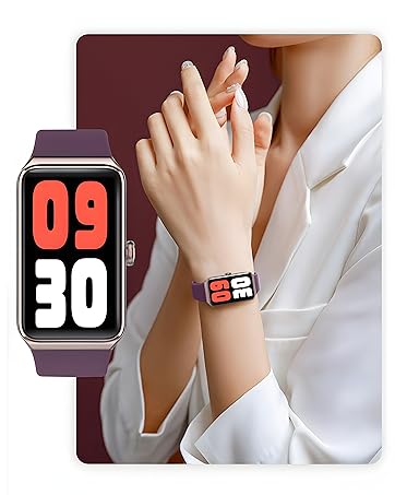 Health Fitness Tracker-wine red 