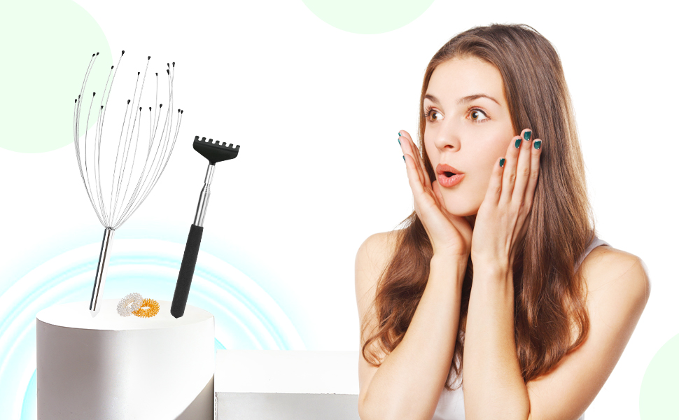 Manual Scalp Massagers set