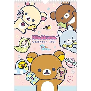 Amazon | サンエックス リラックマ 2025年 カレンダー 壁掛け B4