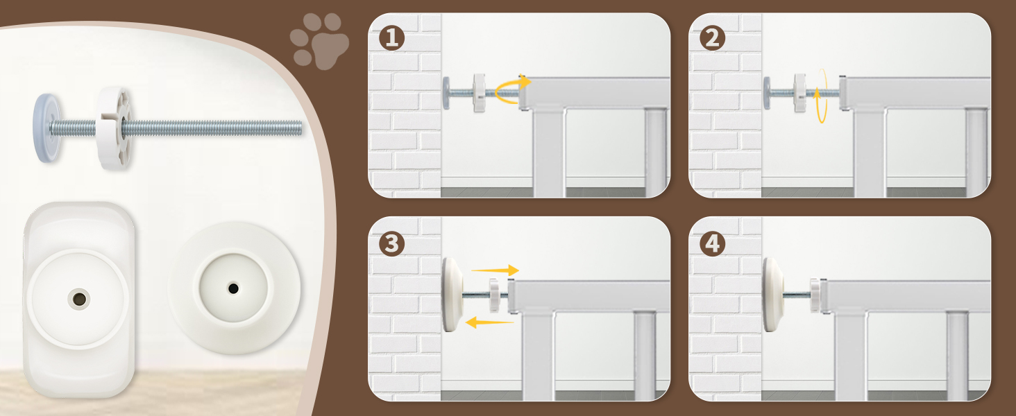 12MM Baby Gate Extender Extension