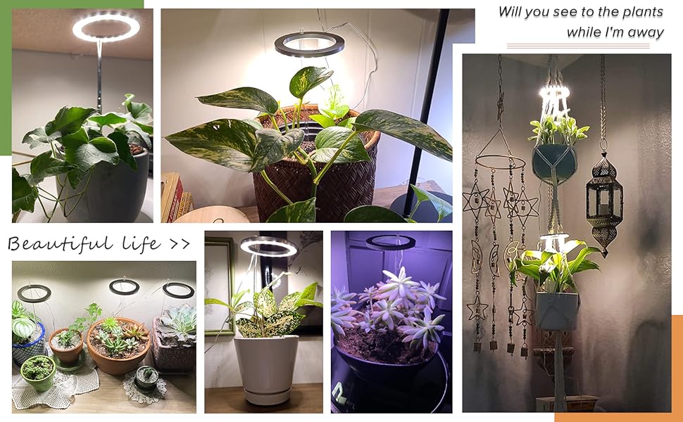 Small Grow Light, Full Spectrum Led Mini Desk Grow Light