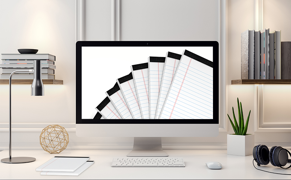 Legal Pads 4x6 Inch College Ruled Small Notepads Writing