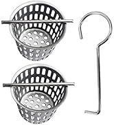 Neodrain 2PCS Hair and Debris Strainer Only Fit Neodrain Shower Drain, Hair Trap, Hair Catcher Li...