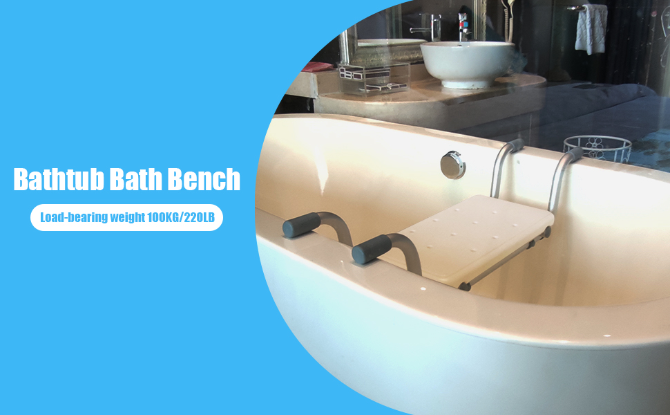 Bathtub Seat for Seniors,Tub Benches for Bathtubs Shower
