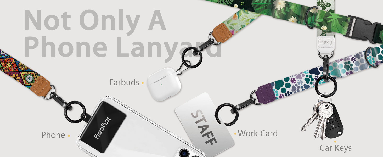 crossbody phone lanyard