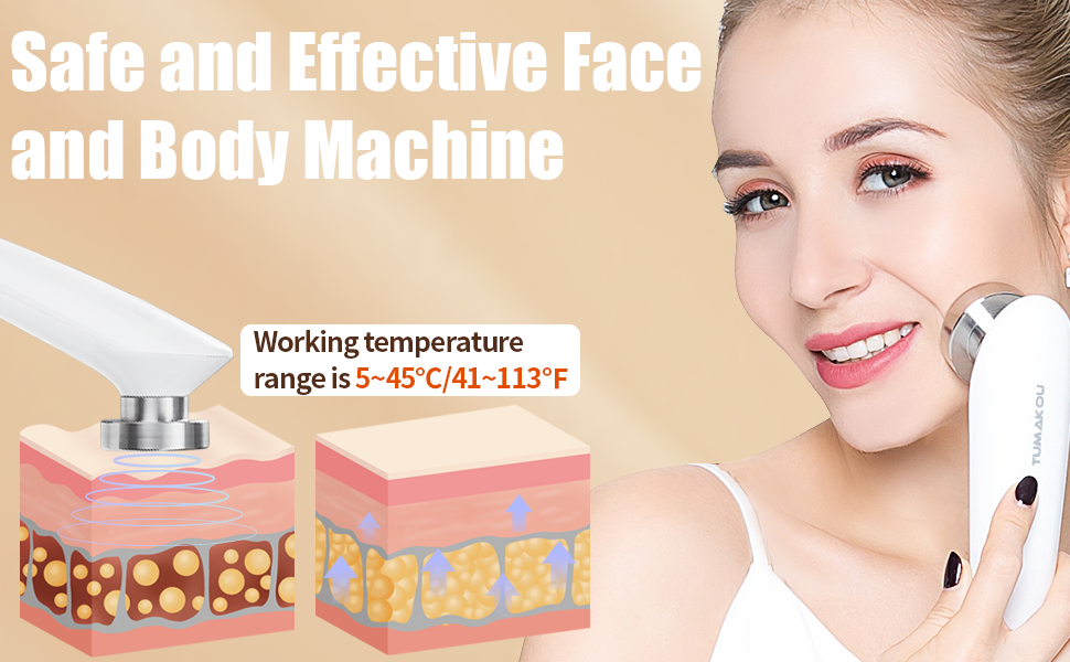 High Frequency Facial Machine TUMAKOU Face and Body Skin Device for