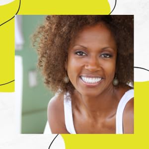 woman smiling