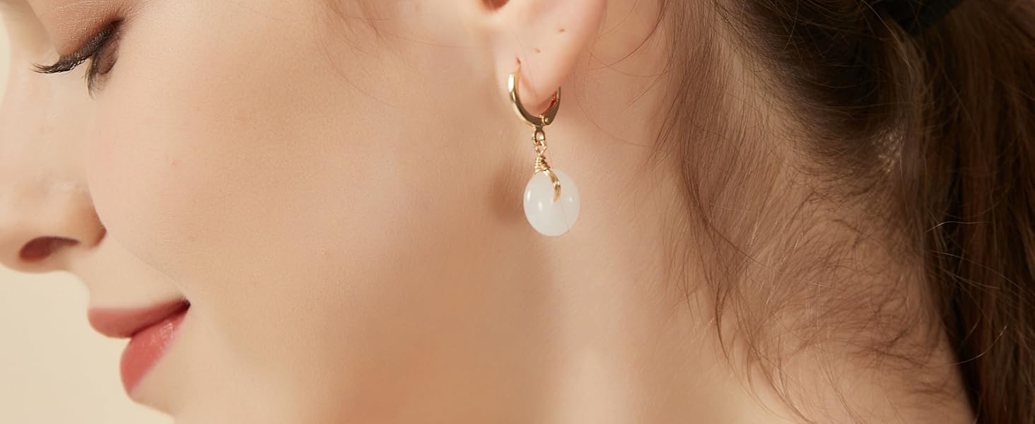 opal earring