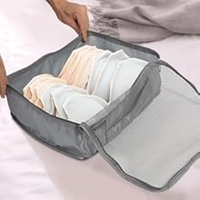 travel packing organizers can store and classify clothes.