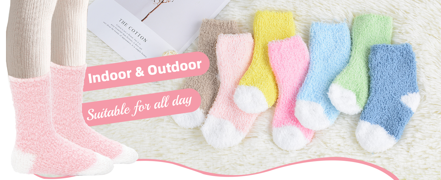 Kids Fluffy Socks