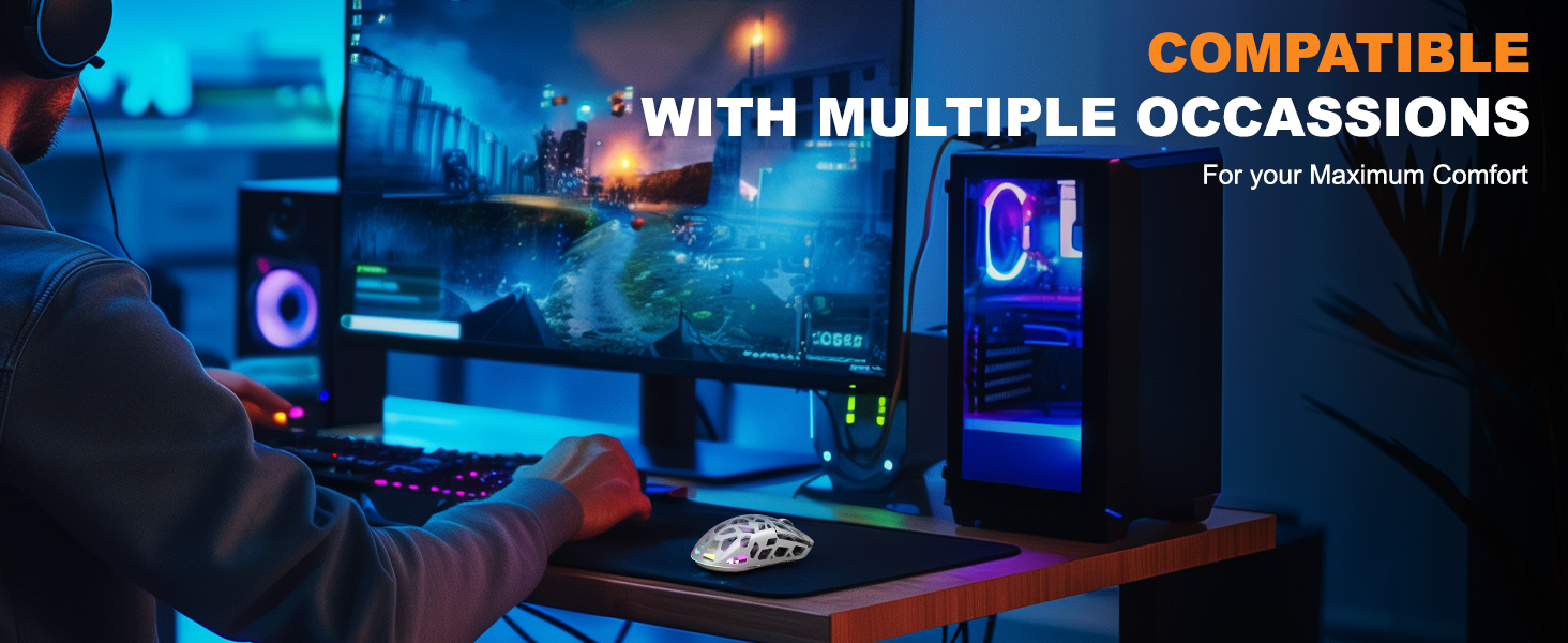 wireless Gaming mouse computer mice gamer mouse