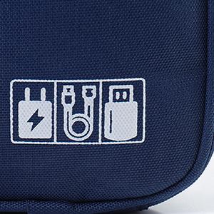Small Cable Organiser Bag Travel Electronics Pouch Tech Accessories Case for Chargers