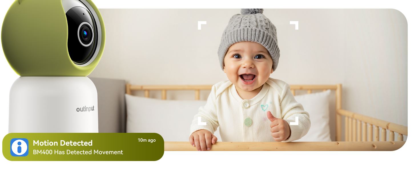 BM400 WiFi baby monitor