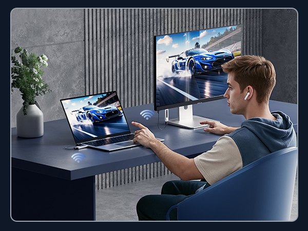 Wireless HDMI Transmitter and Receiver