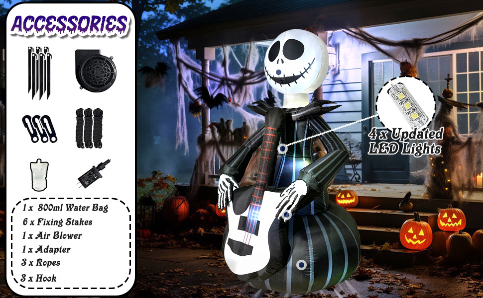Amazon.com: 6 FT Halloween Inflatables Decoration, Blow Up