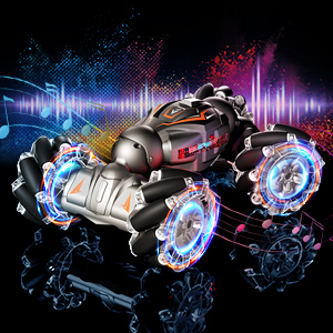 【極美品】Deejoy　 Jovow RC Stunt Car　リモコンカー Amazon.com: Deejoy 1:12 RC Stunt Car, 2.4GHz 4WD Remote