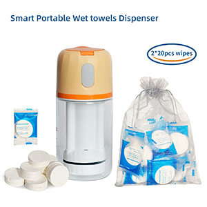 C3 wipes warmer for business, camping, hiking, car etc. outdoor activities