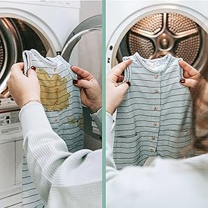 Antes y despues con Wash no Waste