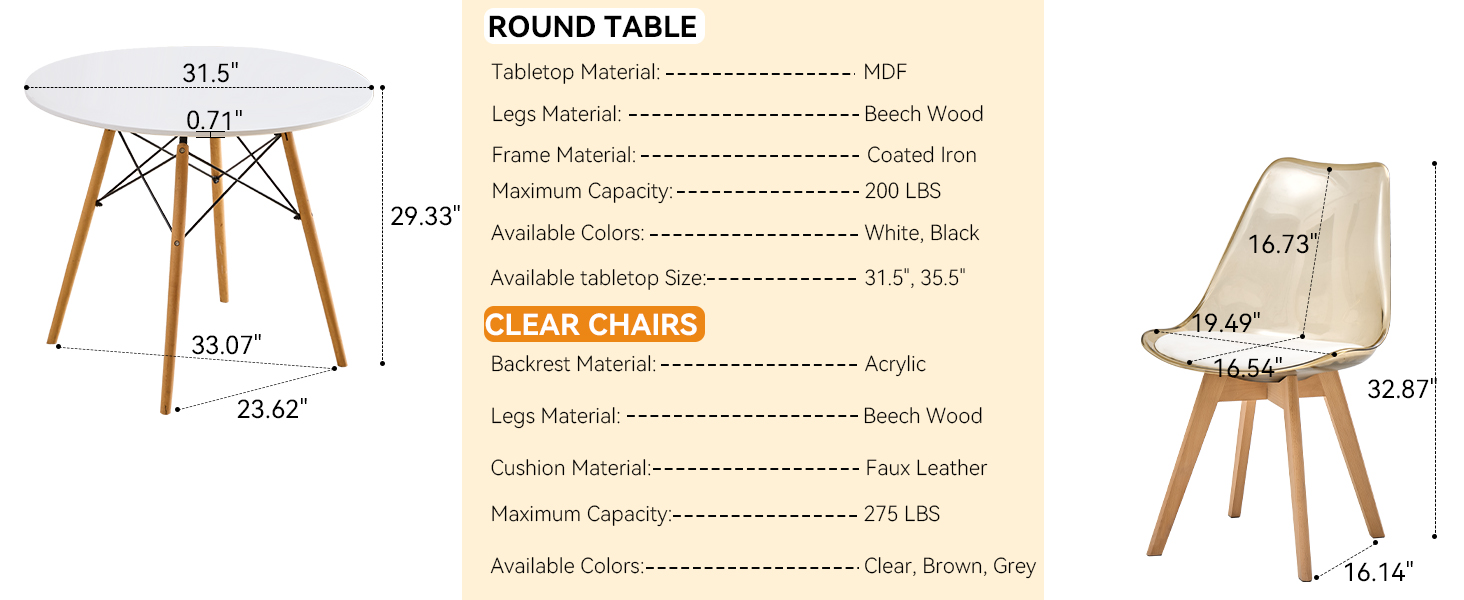 juego de comedor 4 sillas y mesa