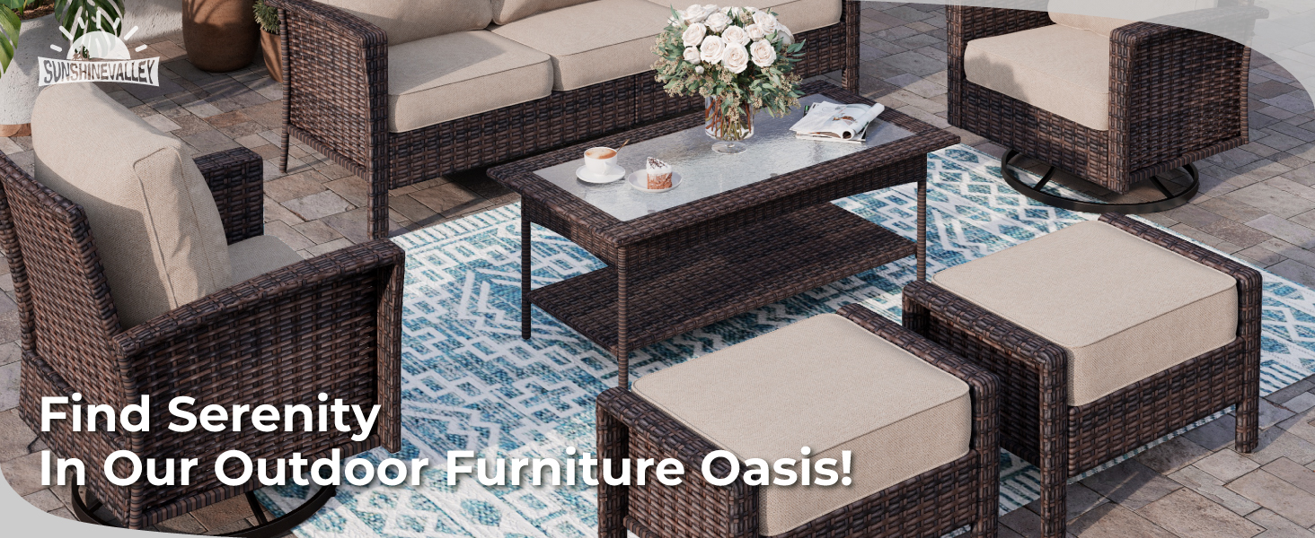 Patio Funiture All Weather Wicker