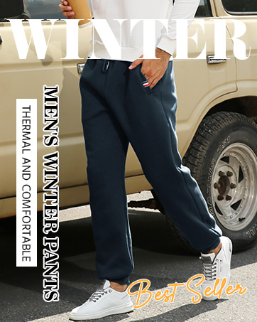 PASUDA Men's Fleece Jogging Bottoms Winter Waterproof Jogger Elastic Waist Sweatpants Warm Sherpa Lined Windproof Trousers Sports Hiking Ski Outdoor Pants with Zip Pockets 19 PASUDA Men's Fleece Joggers Warm Jogging Bottoms Sherpa Lined Sweatpants