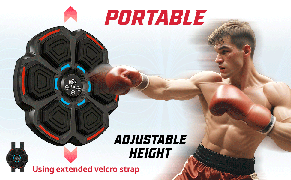 M&Aacute;QUINA DE BOXEO M&Uacute;SICA