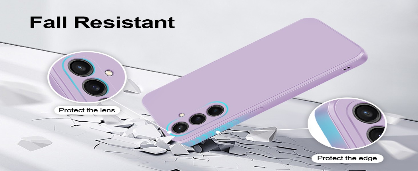Samsung Galaxy S23 FE, Silky-Soft Touch Full-Body Protective Phone Silicone Case, 