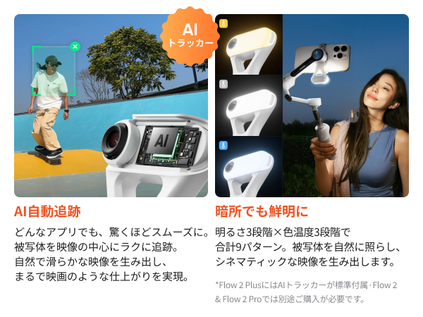 Amazon | Insta360 Flow 2 Pro クリエイターキットホワイト