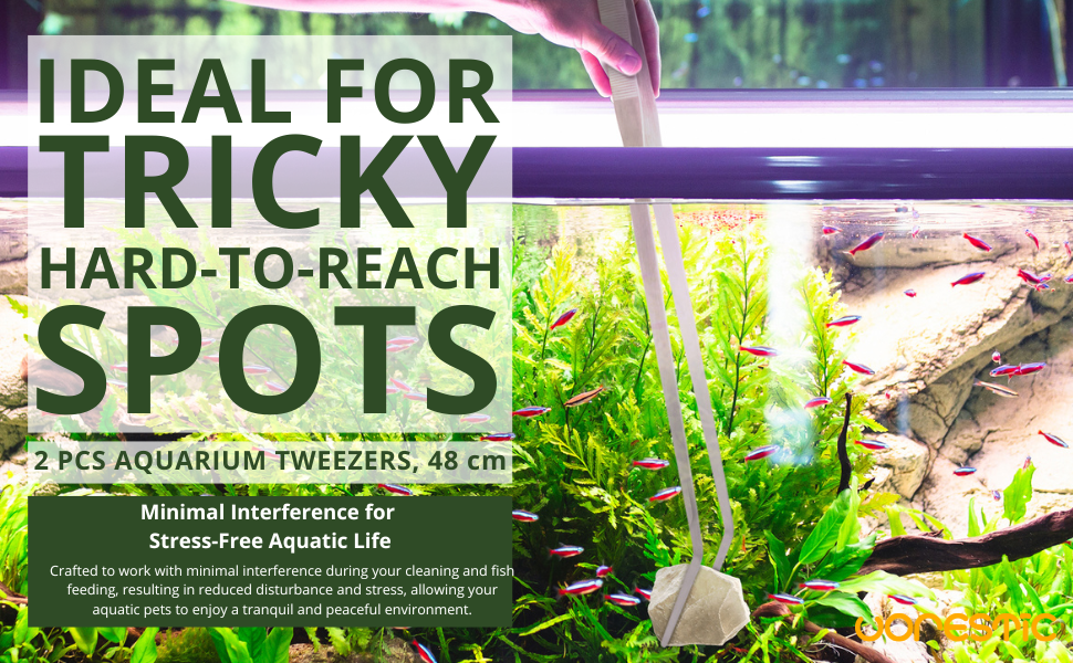 aquarium tweezers, fish tank