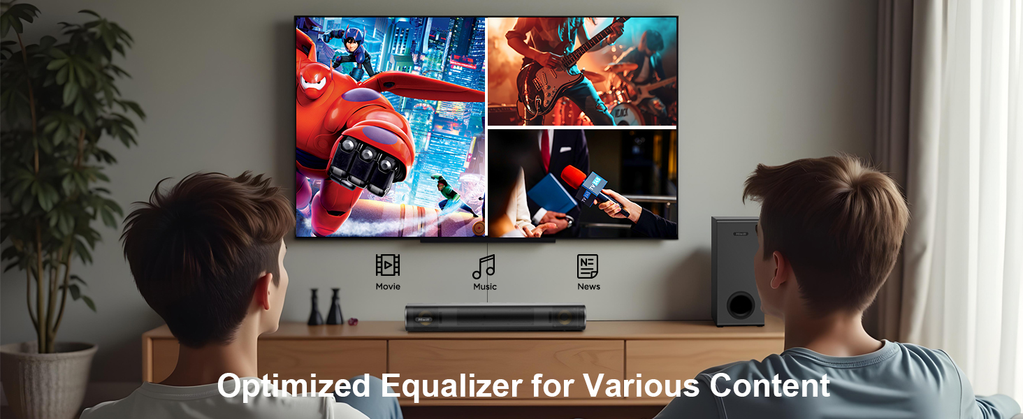 Optimized Equalizer for Various Content