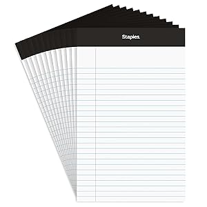 Staples Notepads