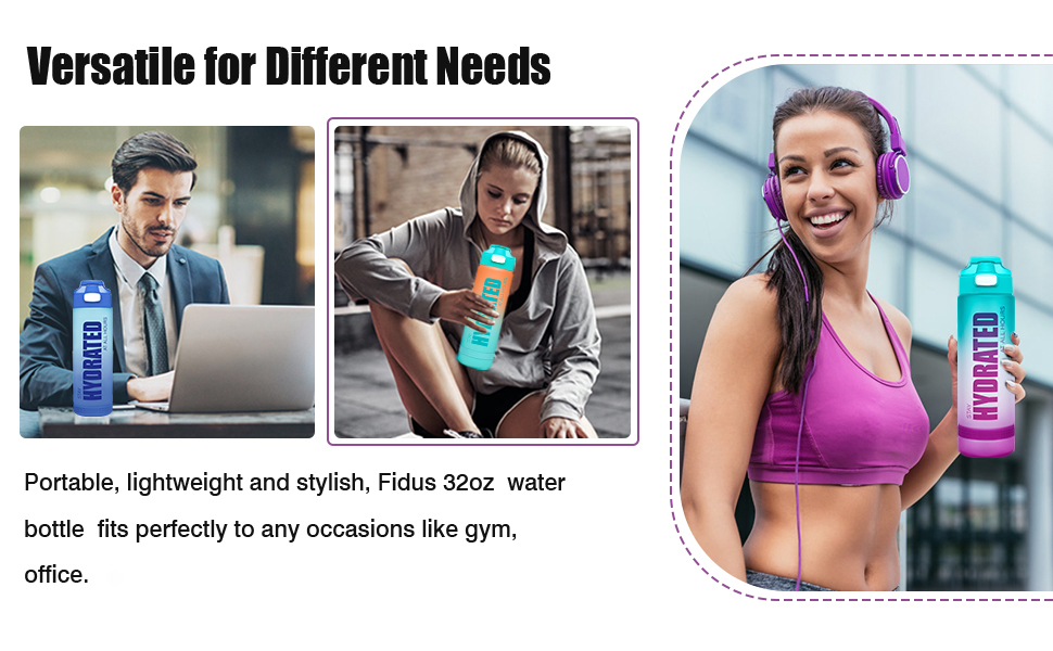 Fidus portable water bottle