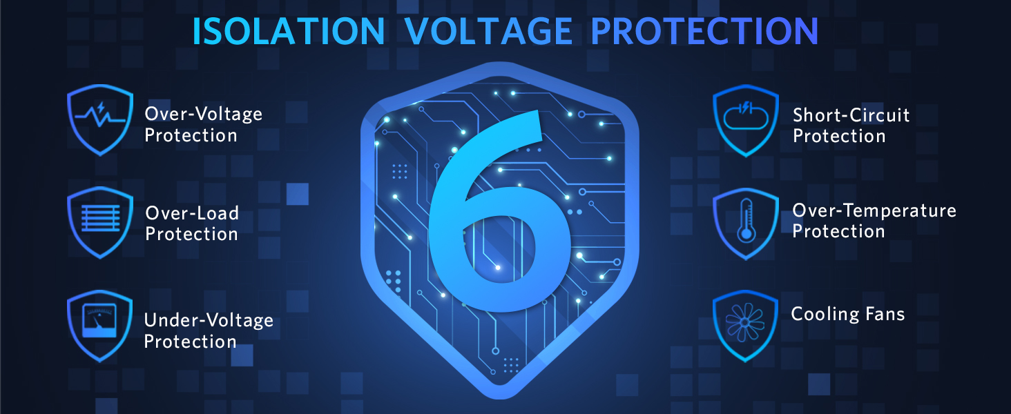 ISOLATION VOLTAGE PROTECTION