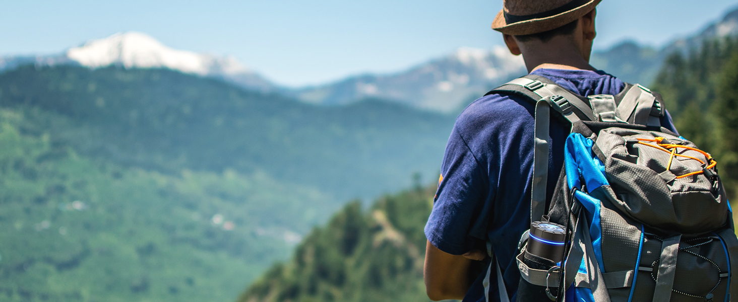 Bluetooth speaker for camping