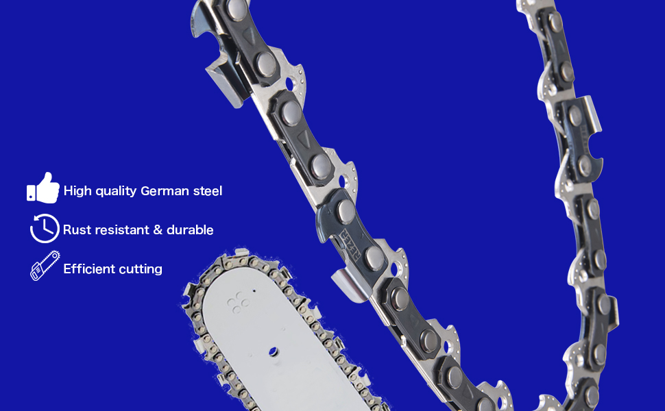 Ms170 Chain,16 Inch Chainsaw Chain 3/8" LP Pitch, 043