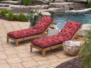 chaise lounge cushion red cushion outdoor replacement cushion tan cushion tropical cushion
