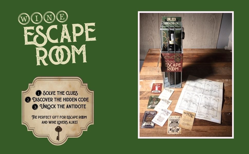 Boxer Gifts Wine Cage Escape Room Game Solve The Puzzle To Receive